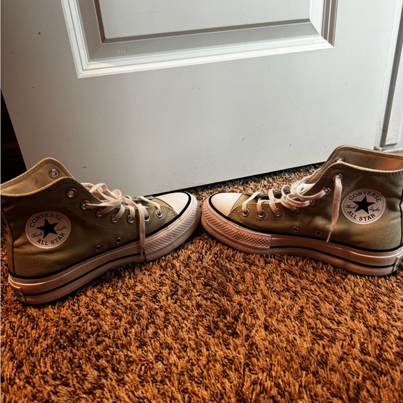 Green Platform Converse - Picture 2 of 7